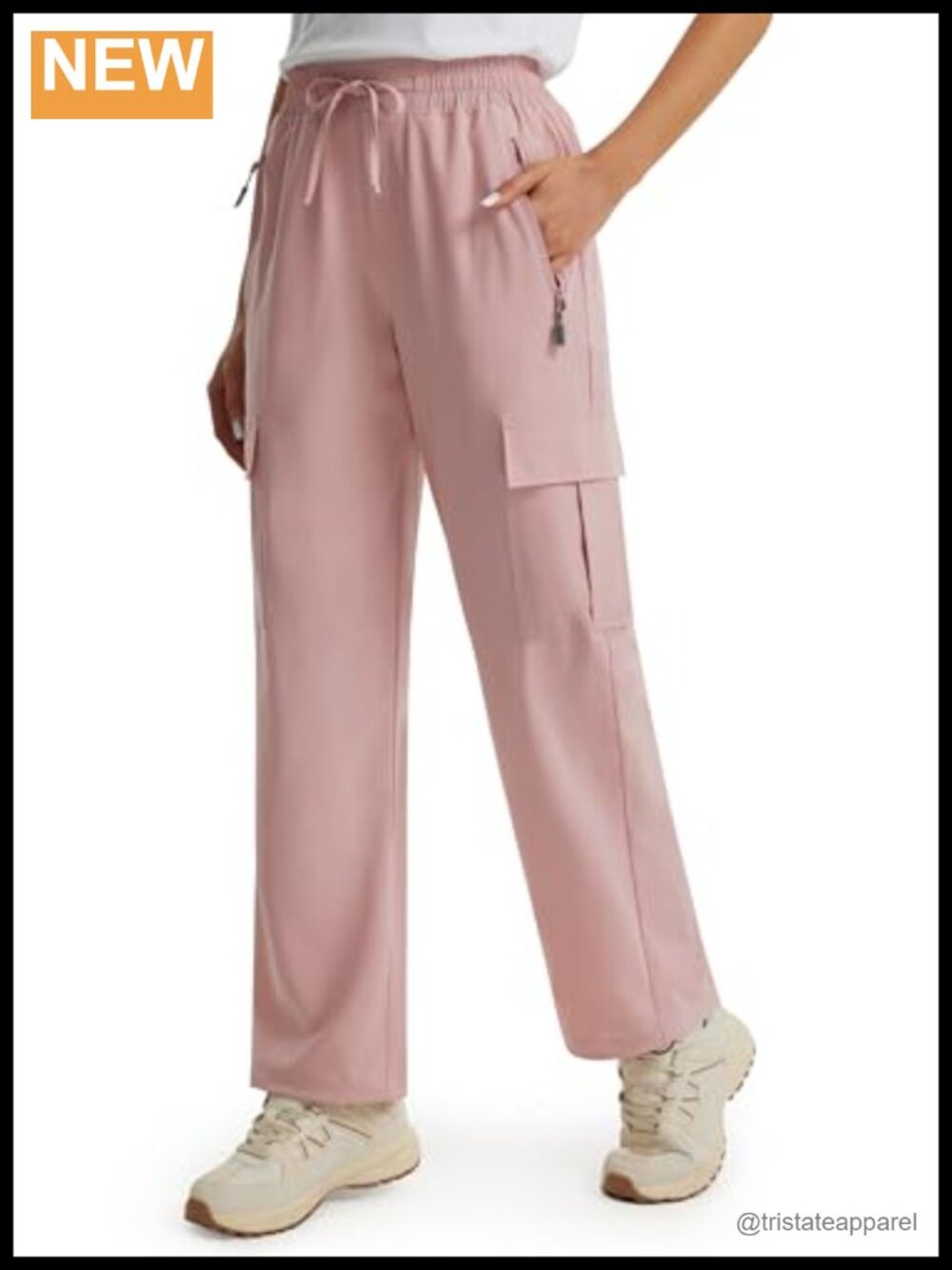 Libin Women's Hiking Pants Cargo Quick-Dry UPF 50+ Water-Resistant